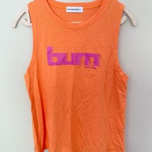 Burn Boot Camp Orange Muscle Tank